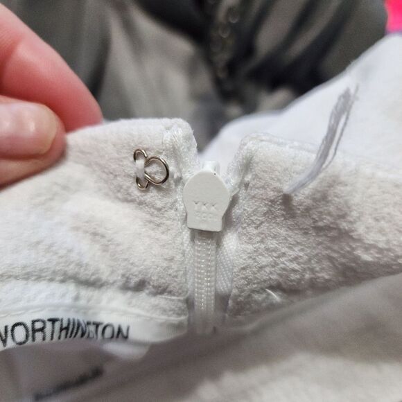 Worthington skorts white beachy clean minimalist side zip 6 - Picture 5 of 5